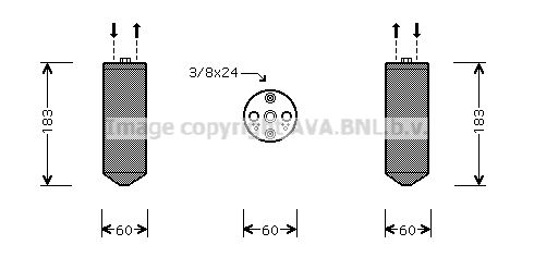 AVA QUALITY COOLING Осушитель, кондиционер MTD234